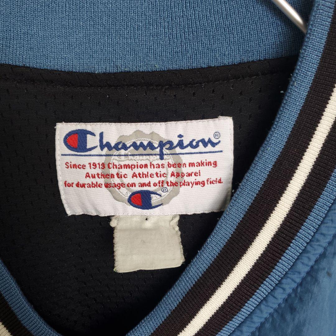 チャンピオン　ウルブズ ナイロン プルオーバージャケット　ビッグロゴ　　NBA