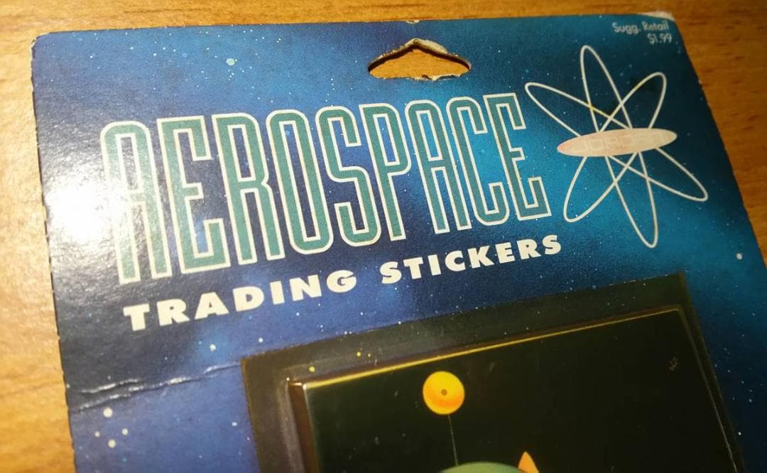ナイキ マイケルジョーダン Aerospace TRADING STICKERS