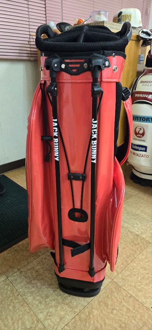 JACK BUNNY ピンク キャディバッグ