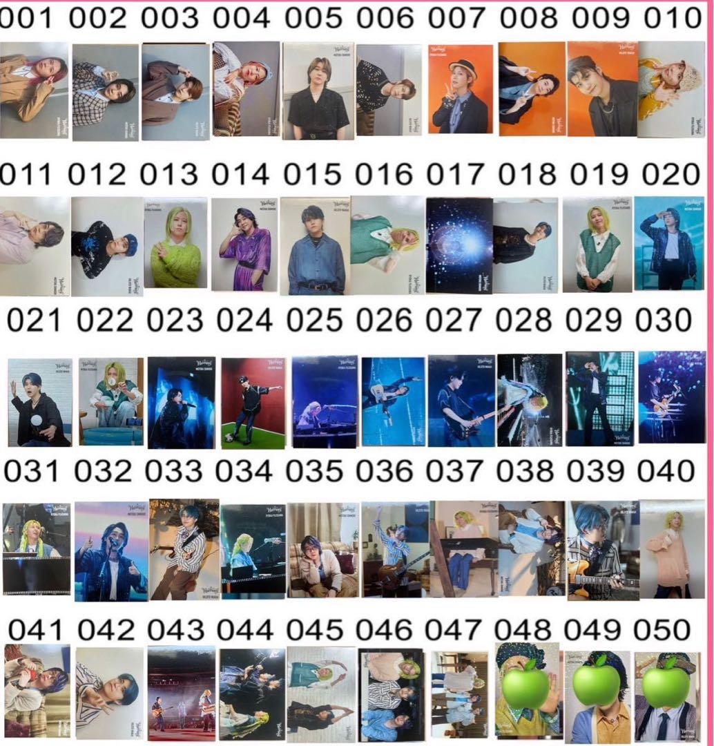 Mrs.GREENAPPLE フォトカード　3種　ノーマルコンプリートセット