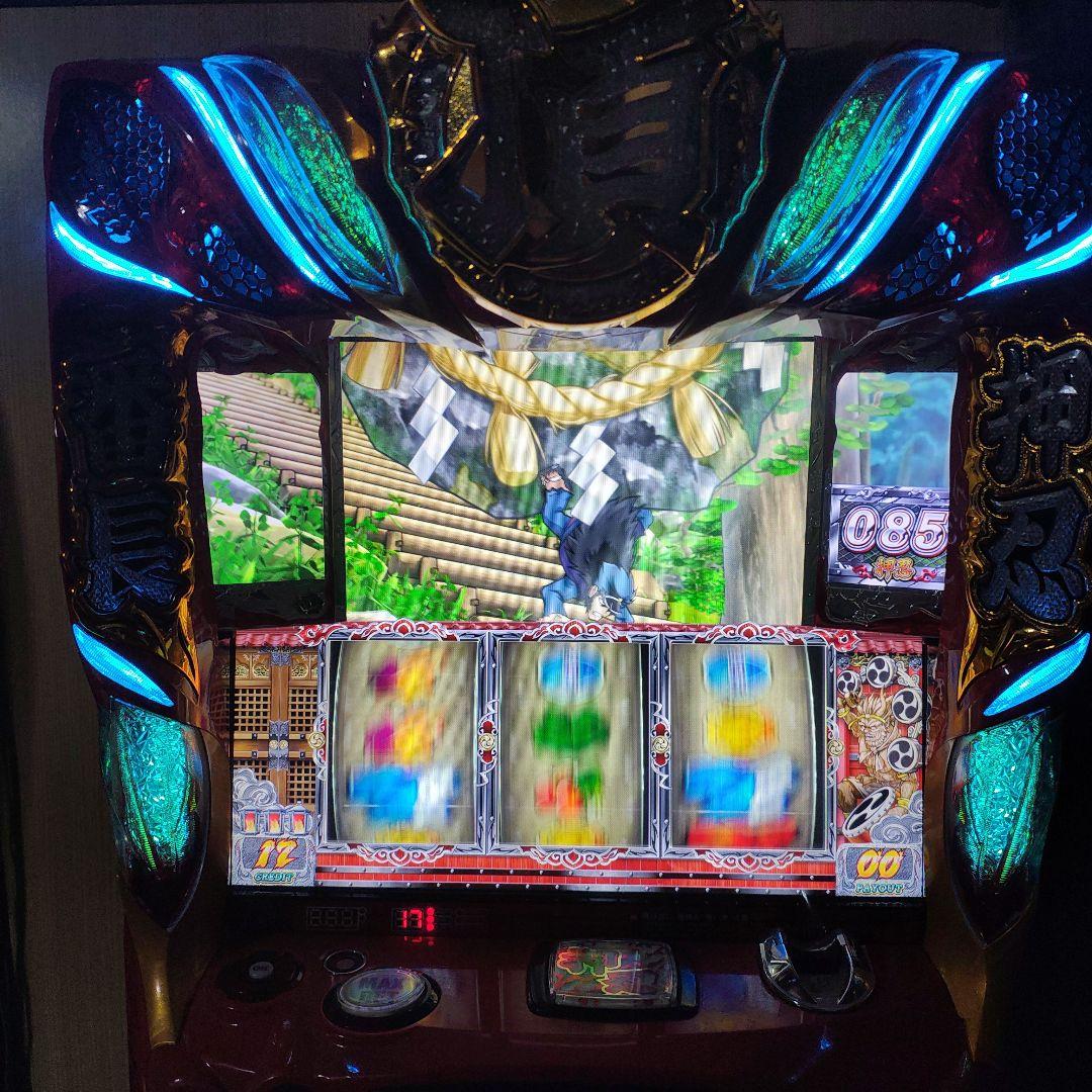 パチスロ実機　押忍!番長ZERO 不要機付　送料無料