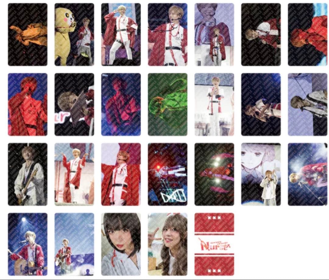 あほの坂田 Nurse ランダムミニフォトカード 全25種