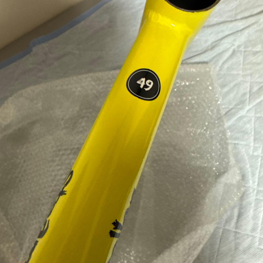 【新品】SURLY STEAMROLLER 49 イエロー