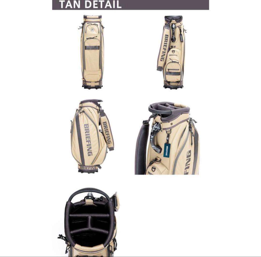 ブリーフィング CR-5 #04 キャディバッグ BRG253D04 ベージュ