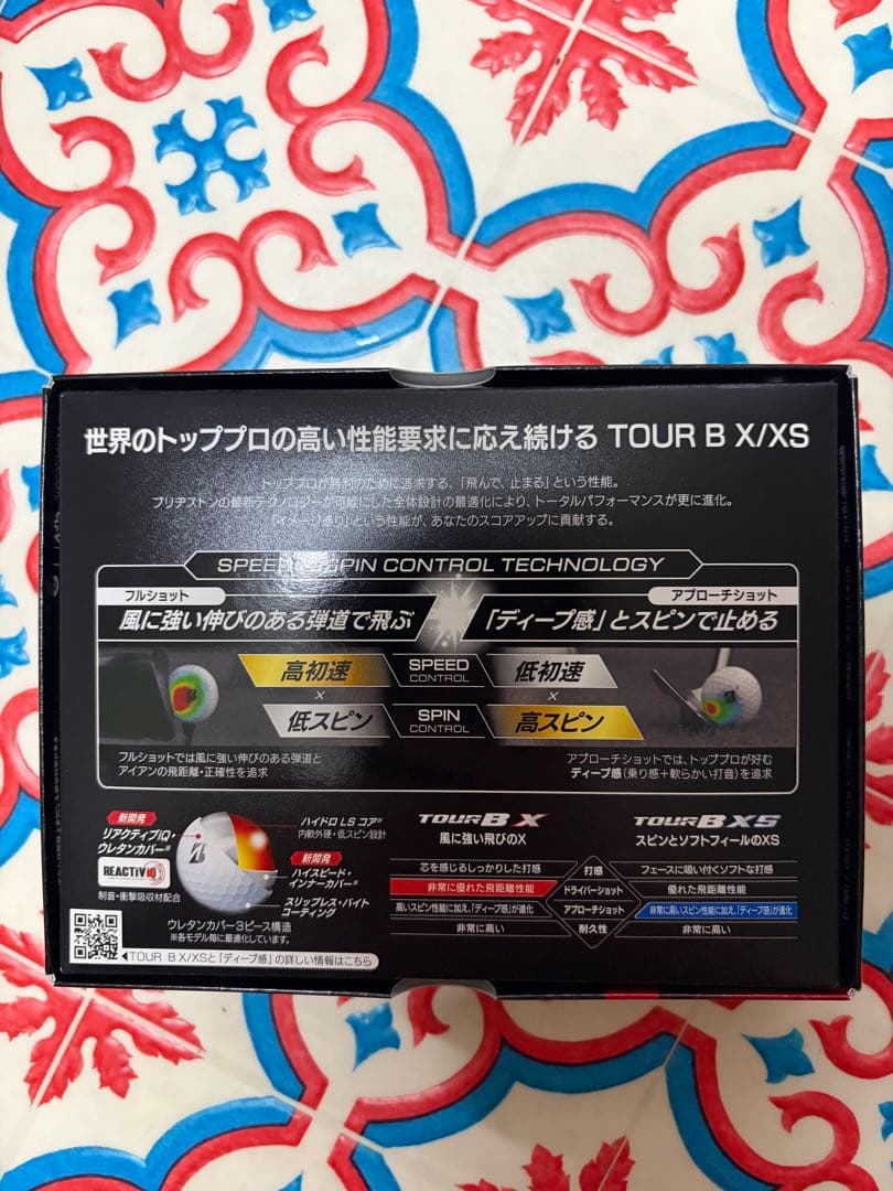 ブリヂストン TOUR B X ゴルフボール　2ダース