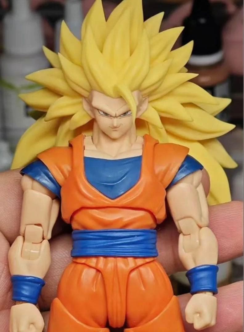 激レア S.H.Figuarts用　スーパーサイヤ人3孫悟空カスタムヘッド