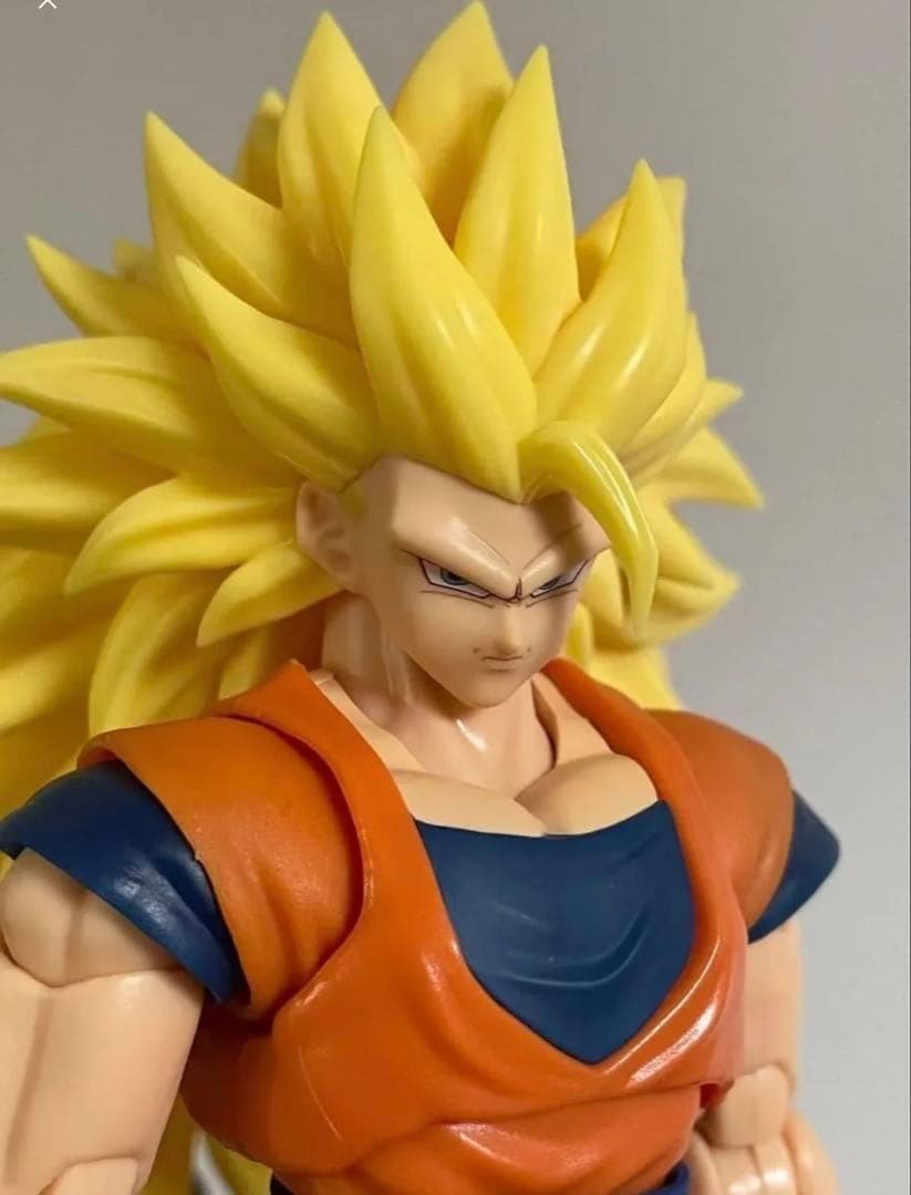 激レア S.H.Figuarts用　スーパーサイヤ人3孫悟空カスタムヘッド