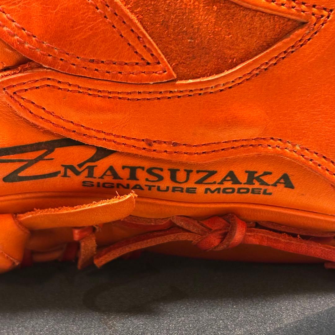 【美品】ナイキ 松坂大輔 シグネチャーモデル 軟式 投手用グローブ 少年 中学