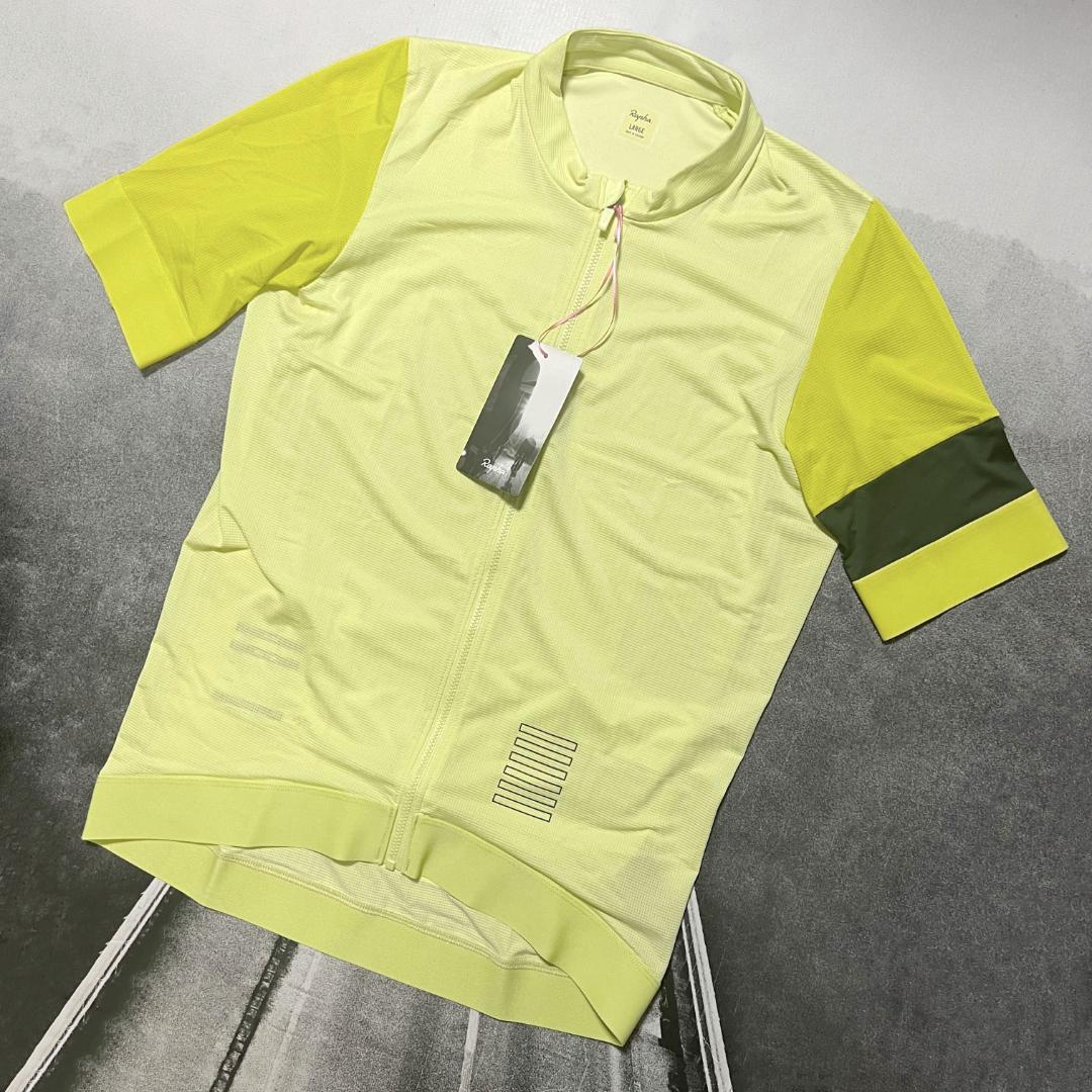 新品 Rapha メンズ プロチーム トレーニング ジャージ Lサイズ ライム