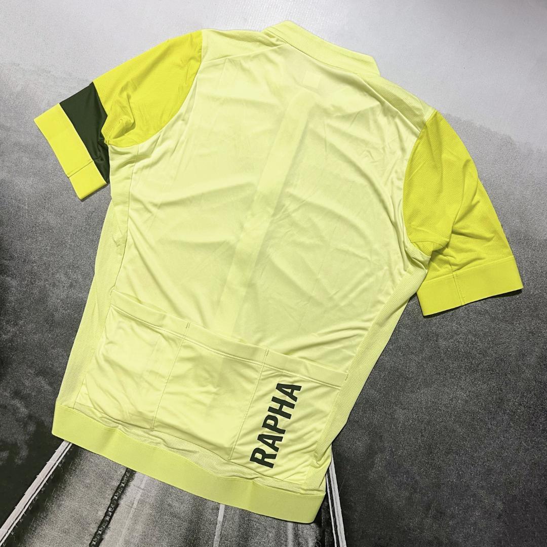 新品 Rapha メンズ プロチーム トレーニング ジャージ Lサイズ ライム