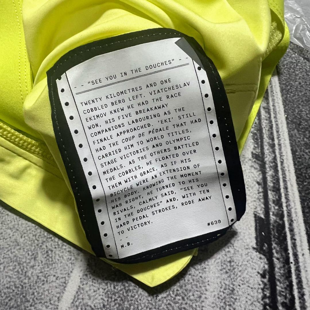 新品 Rapha メンズ プロチーム トレーニング ジャージ Lサイズ ライム