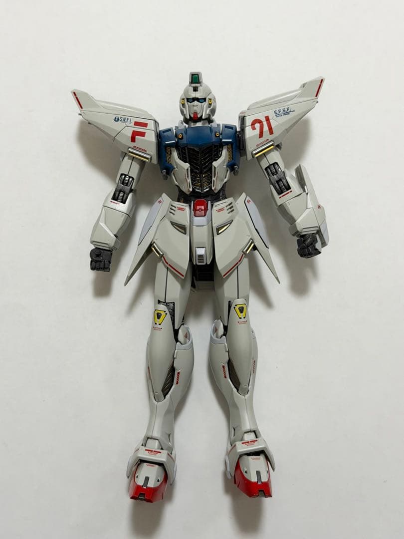 開封品 メタルビルド ガンダムF91 CHRONICLE WHITE Ver.