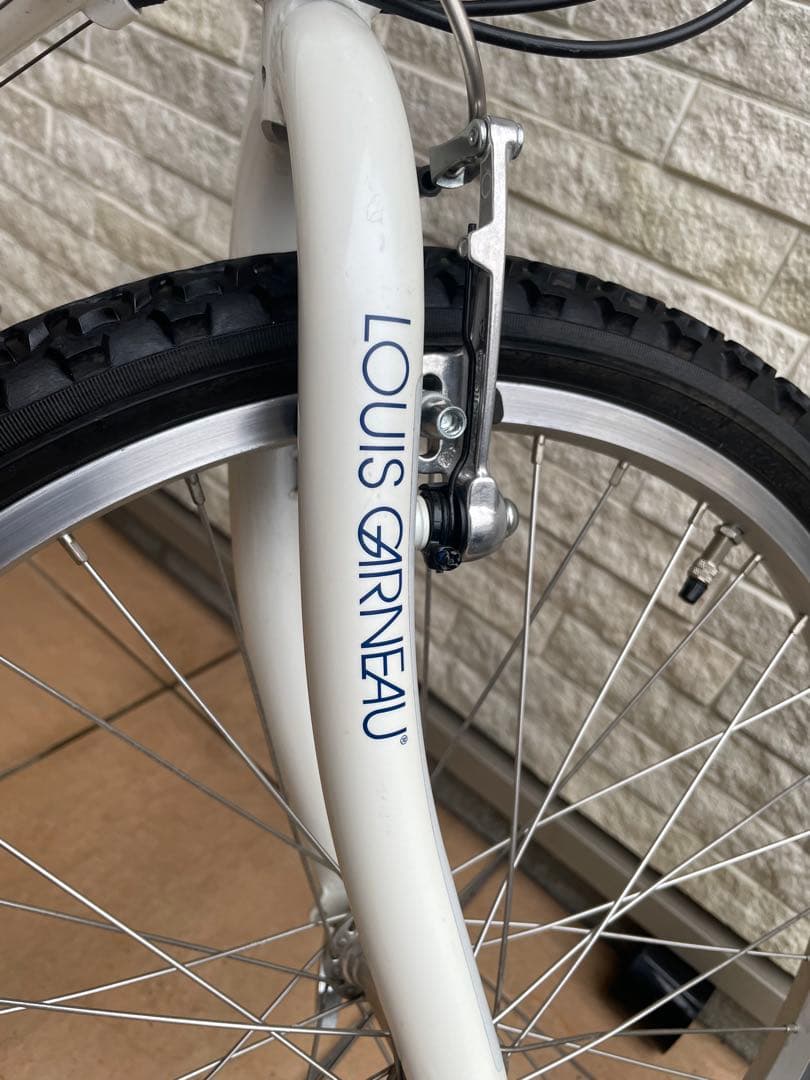 美品　 LOUIS GARNEAU 子供用自転車 22インチ ホワイト