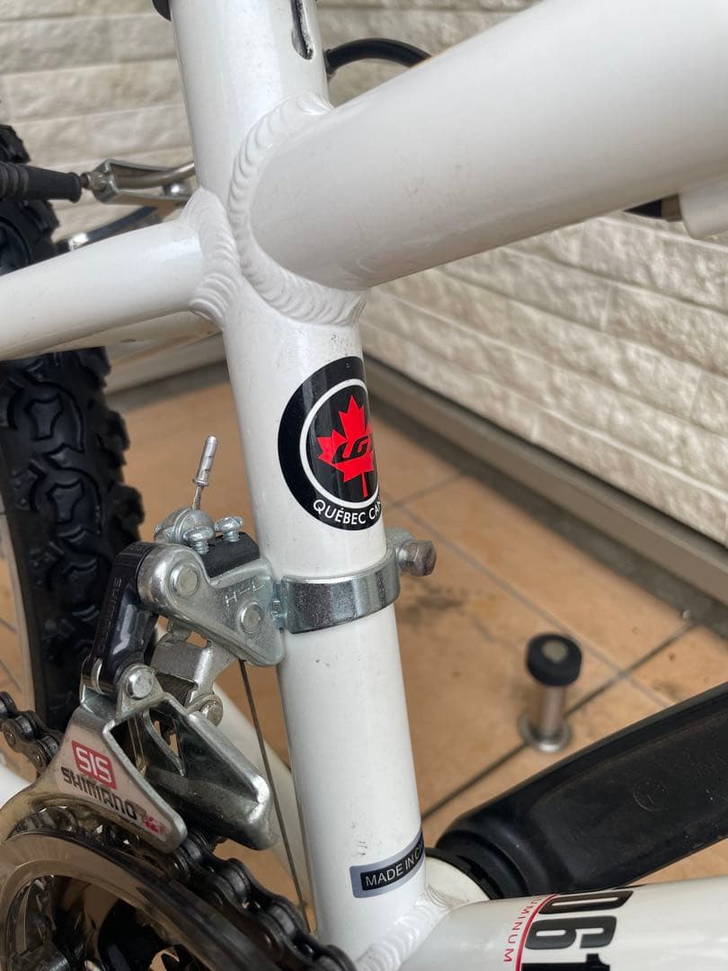 美品　 LOUIS GARNEAU 子供用自転車 22インチ ホワイト