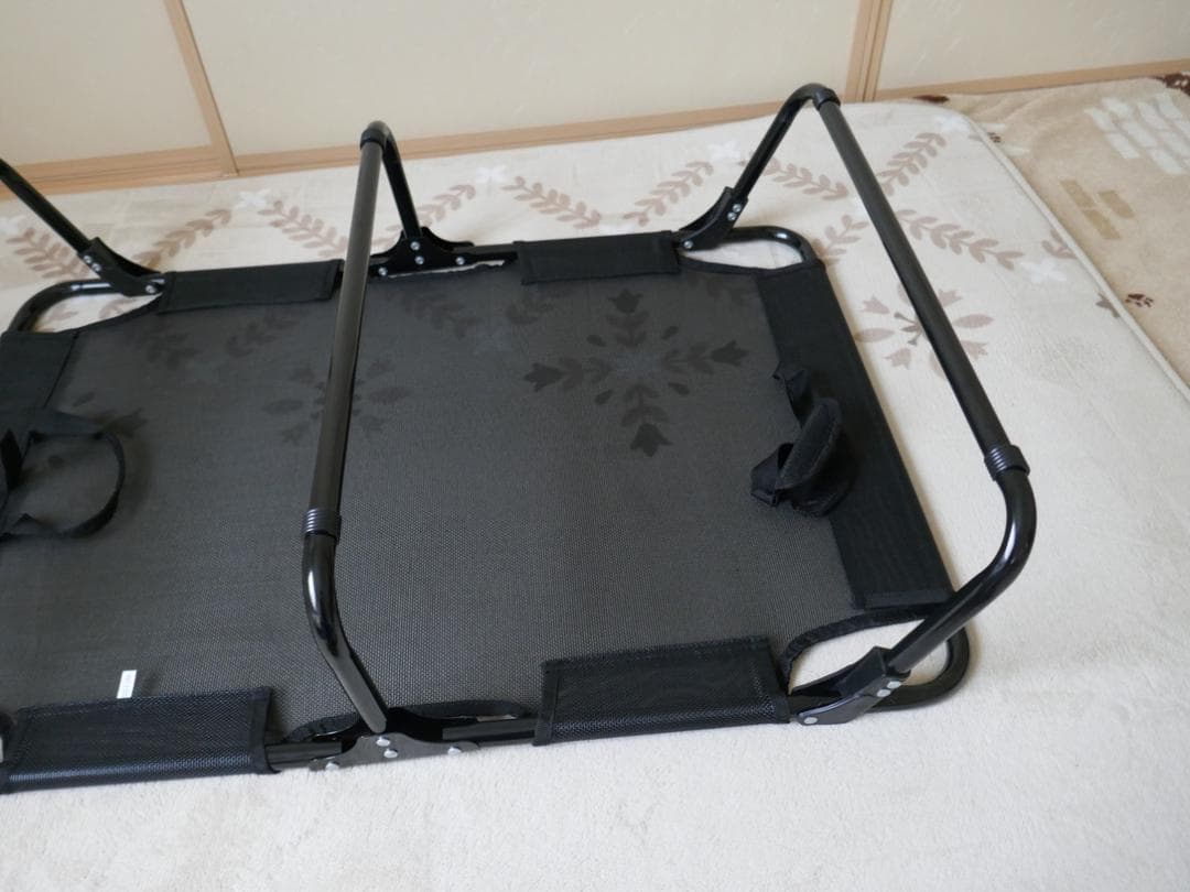 犬 ワンちゃん　折りたたみ　コット　ベッド　メッシュ　約W90＊D60＊H20