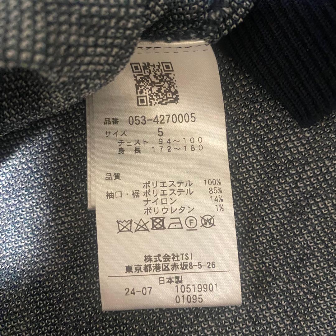 PEARLY GATES クサリ柄ニット サイズL