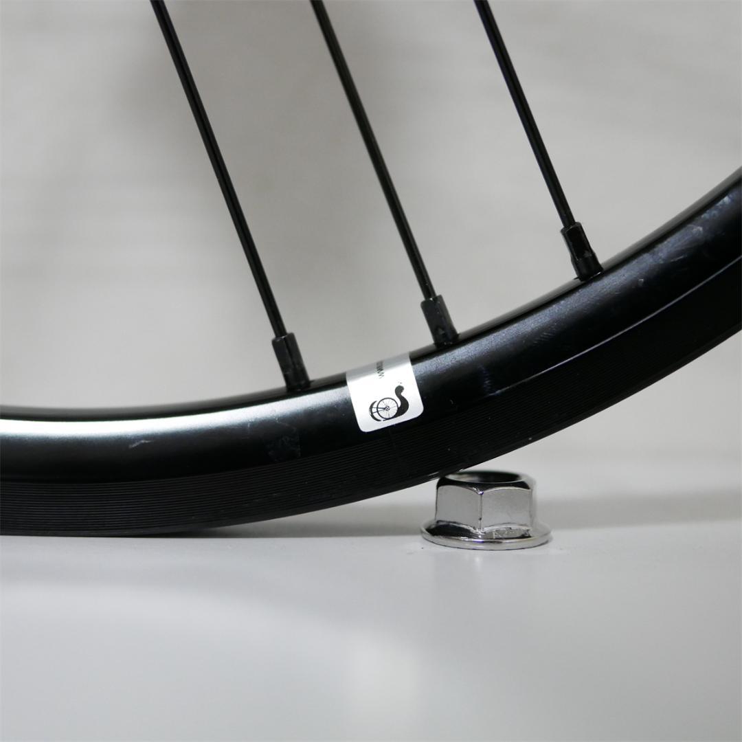 BROMPTON 2-7速用　フルーブラック　超軽量910グラム　ホイールセット