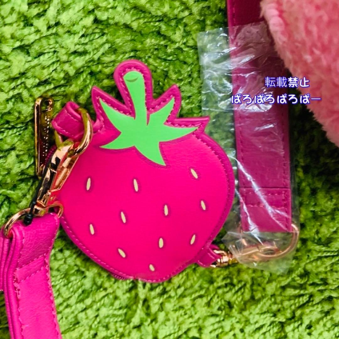 ロッツォ loungefly ラウンジフライ　ショルダーバッグ　いちご香り付き