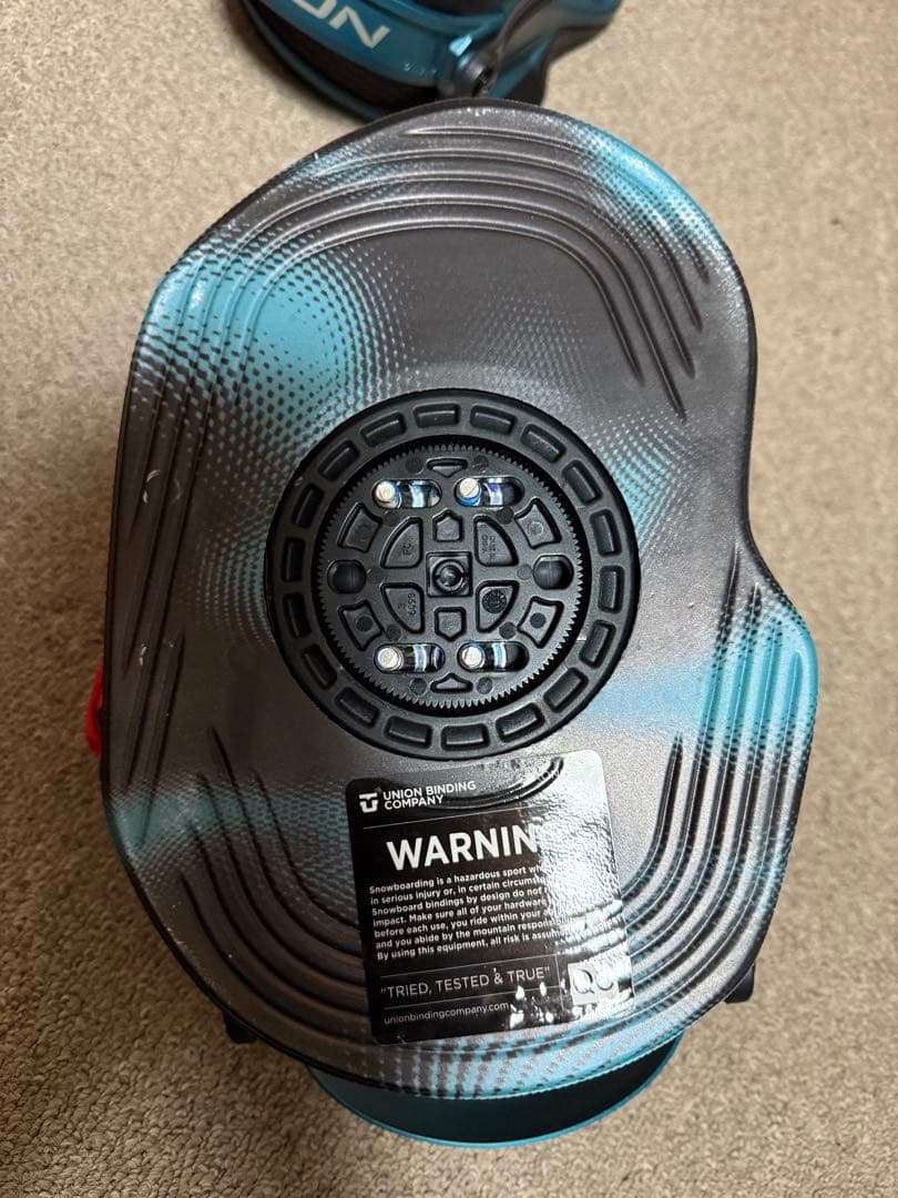 スノーボード UNION Falcor binding TEAL