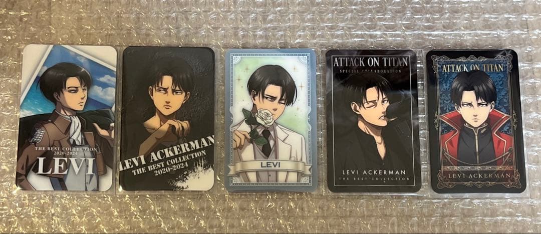 進撃の巨人 リヴァイ カラオケの鉄人 ビジュアルカード