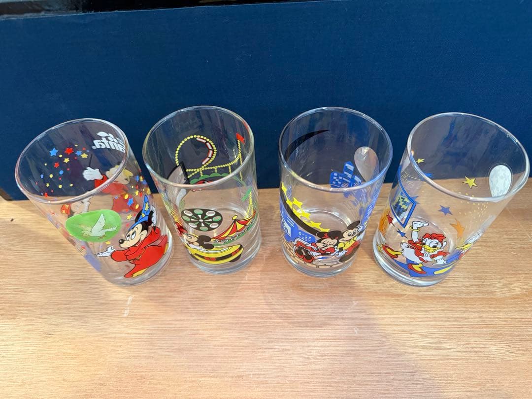 Fanta 不思議グラス ディズニーキャラクターグラス38個セット　昭和レトロ