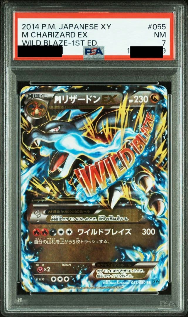 MリザードンEX PSA ワイルドブレイズ