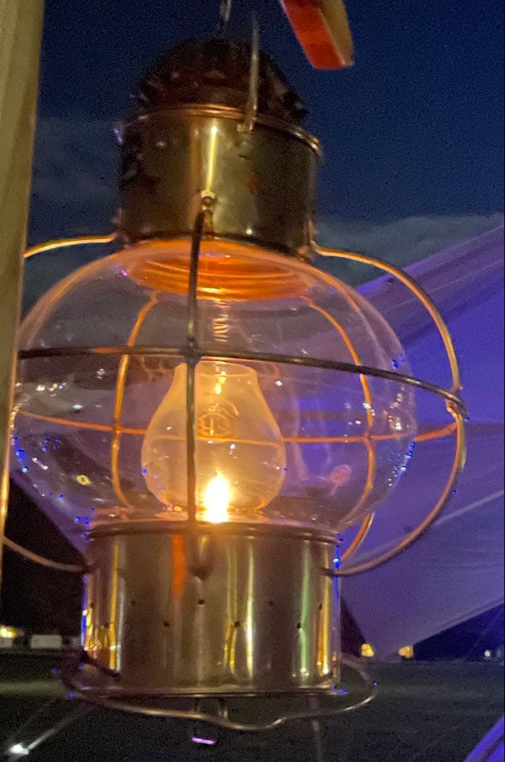 日本船燈 1973年製アンティーク石油ランプ