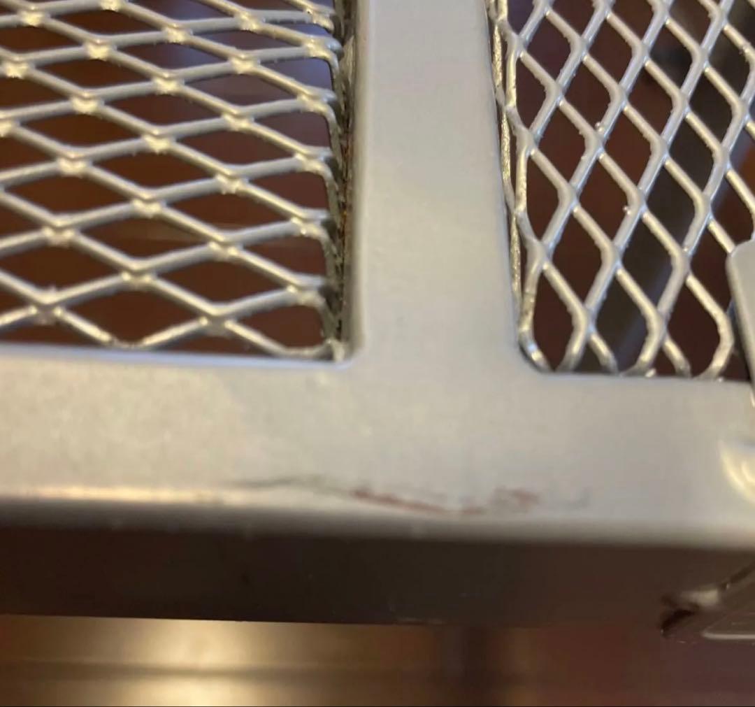 LOGOS 囲炉裏テーブル 金属メッシュ 四角形