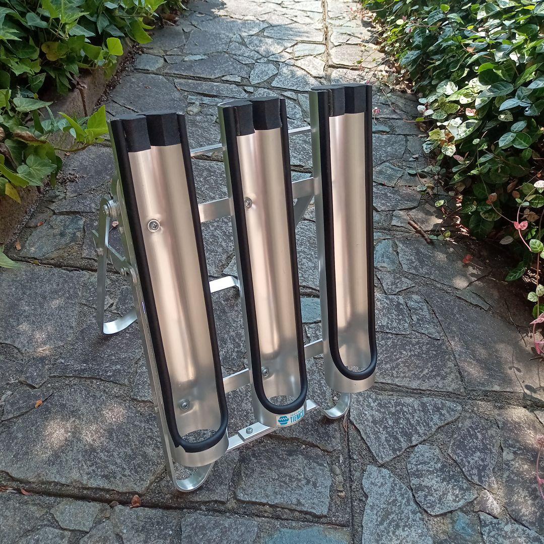 ティムコ(TIEMCO) フライロッドスタンド アルミ製 3本収納