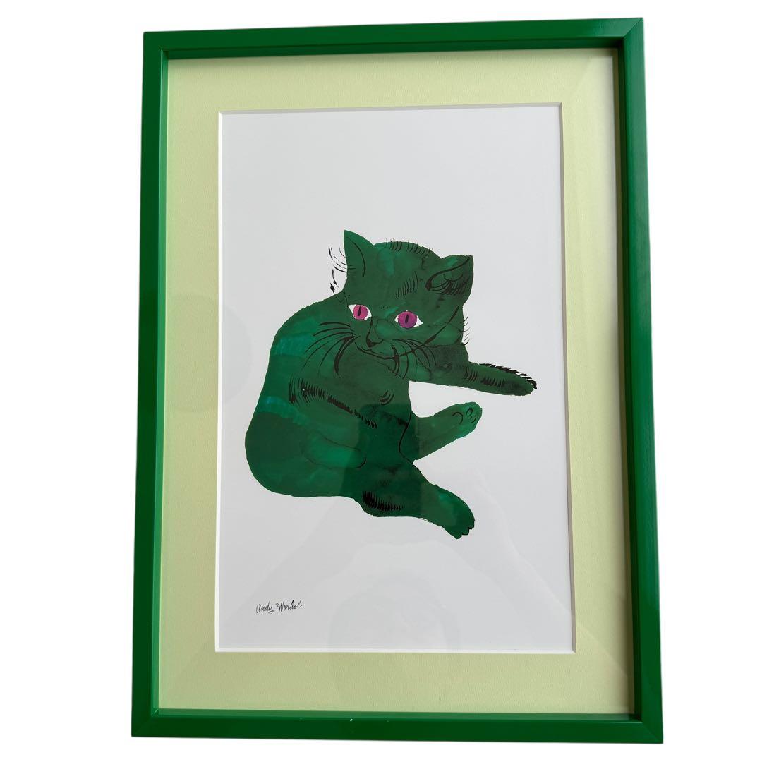 アンディ・ウォーホル　3枚セット　サムという名の猫　ライセンス品　ポスター