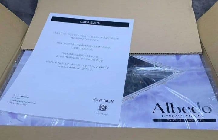 【未開封品】アルベド 1/7 スケールフィギュア F:NEX限定 オーバーロード