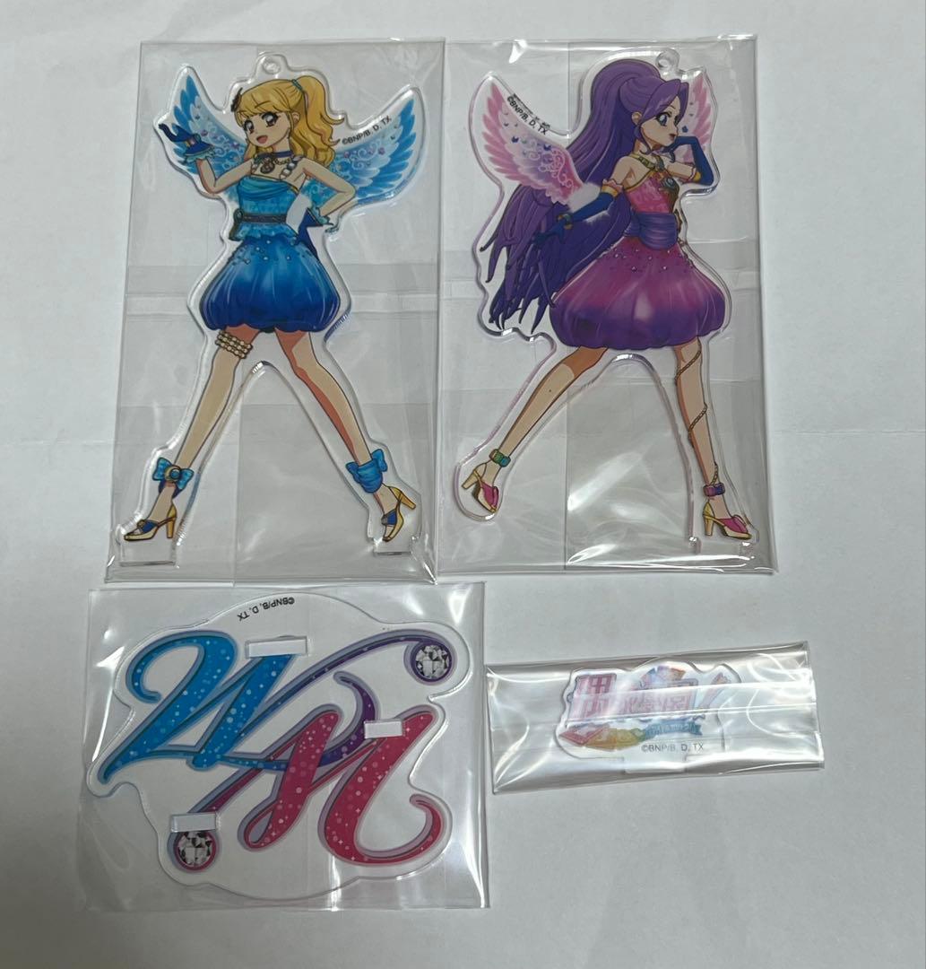 アイカツ 台湾限定 ダブルエム 神崎美月 夏樹みくる アクリルスタンド