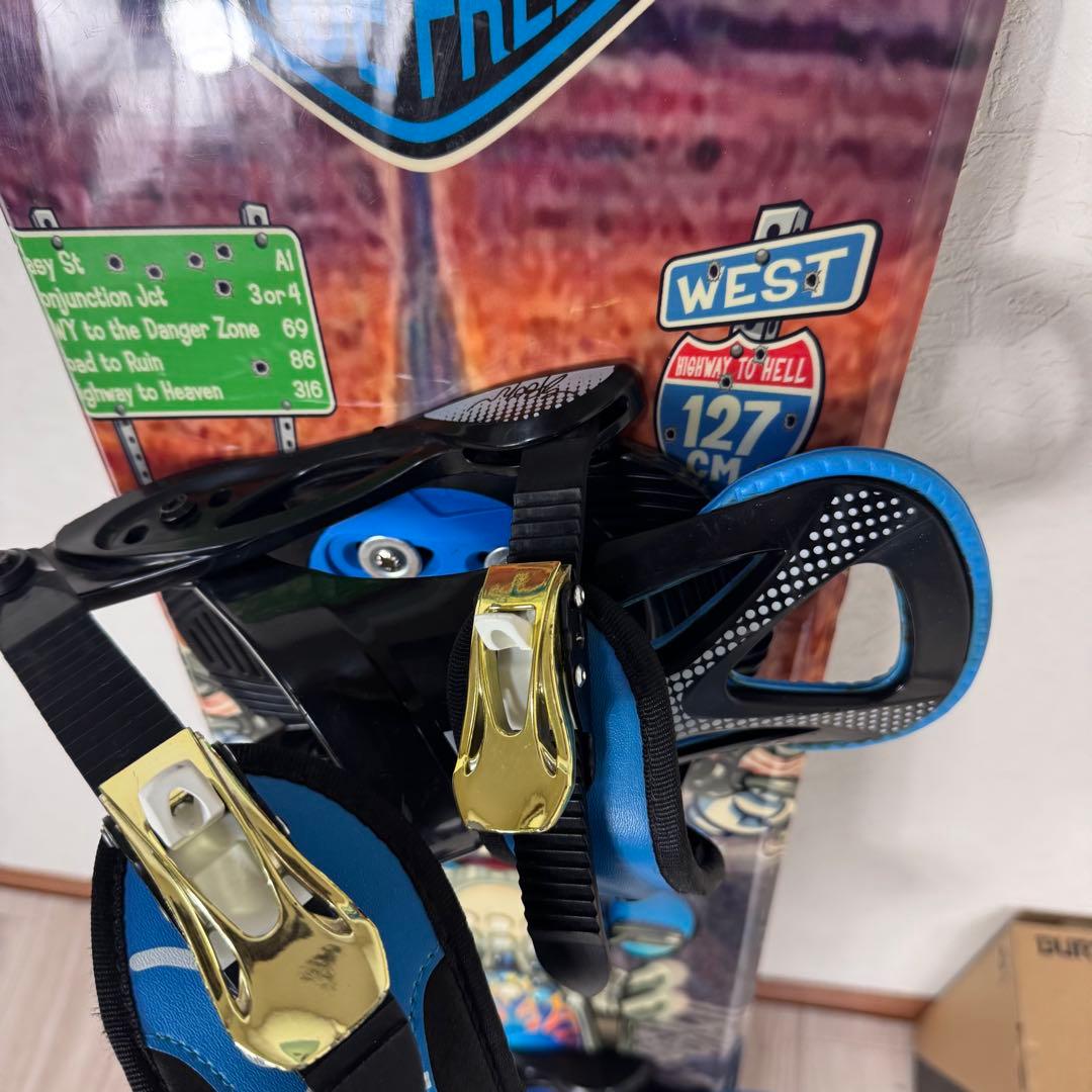 ジュニア スノーボード セット 127cm ブーツ24cm