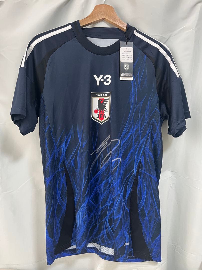 G*r様 【当選原本付/新品】三笘薫 直筆サイン入り Y-3 日本代表ユニフォー