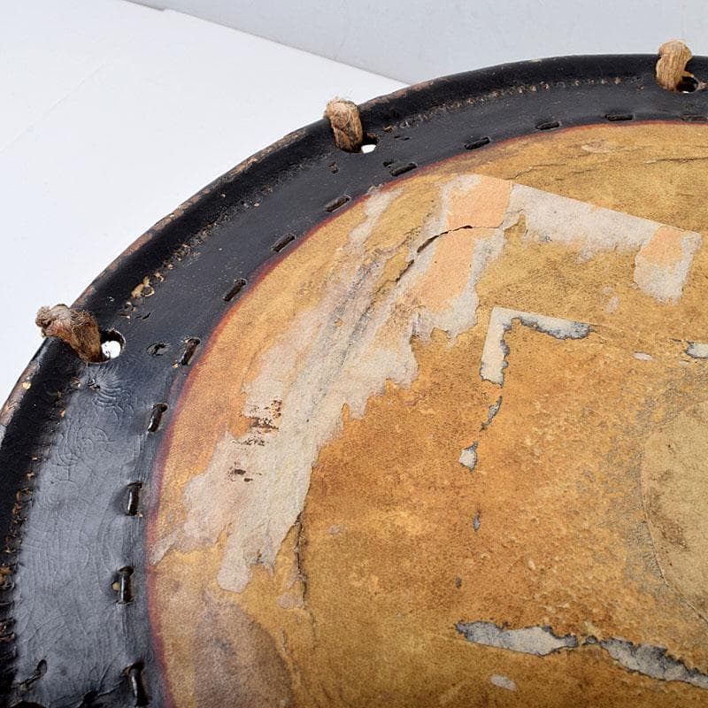 和楽器　和太鼓　締太鼓　黒漆金蒔絵胴　C　8682D