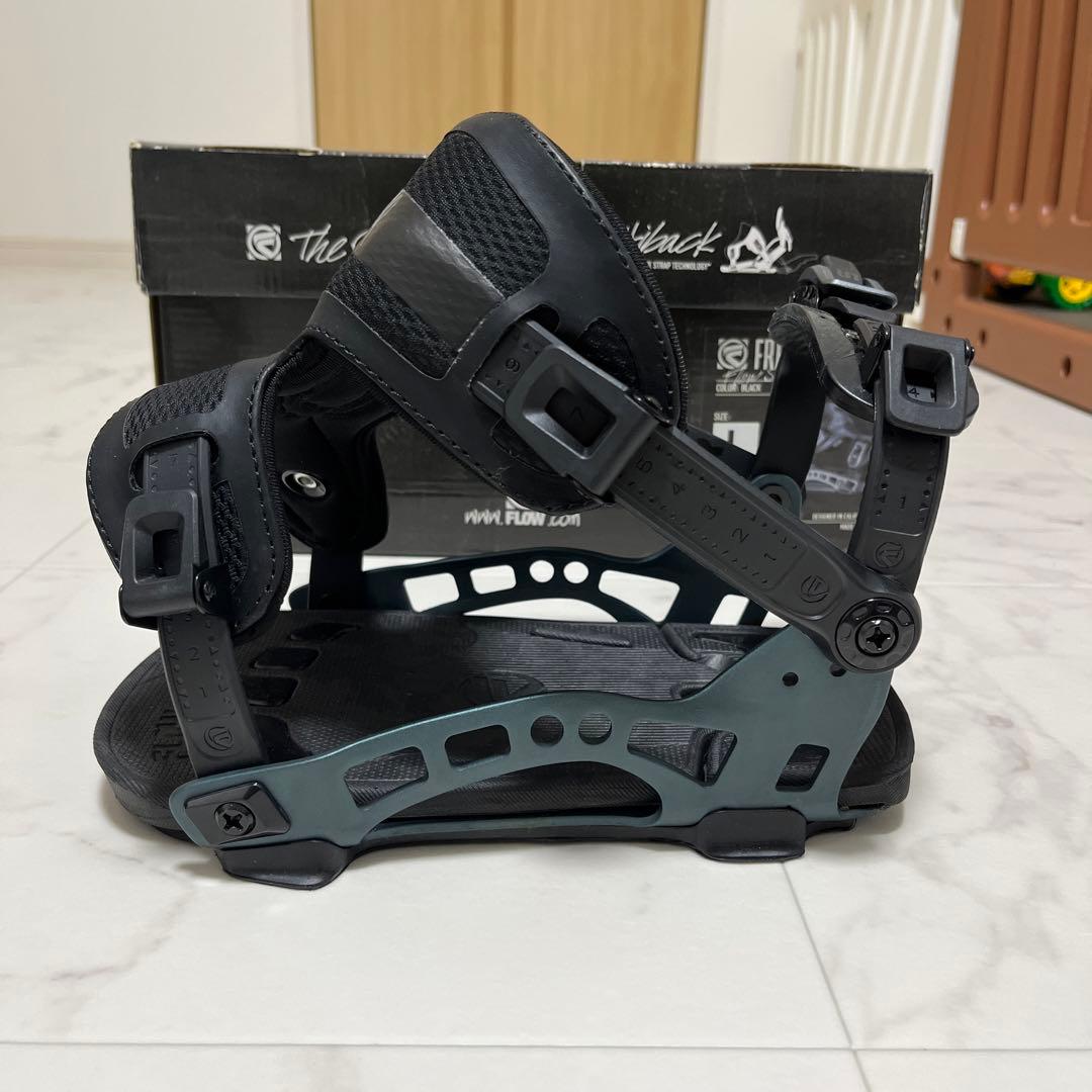 美品　FLOW フロー バインディング　Lサイズ　スノボ用品