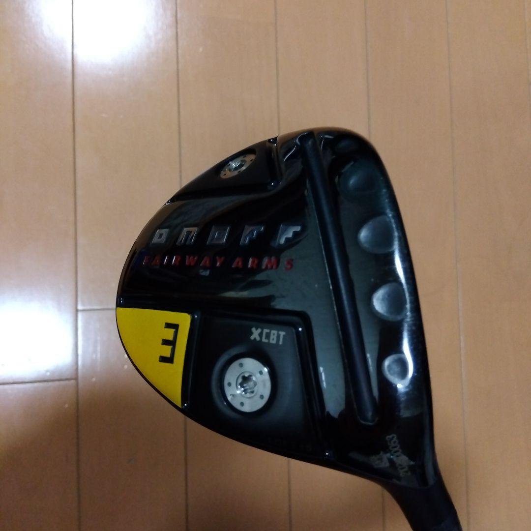 ONOFF エアウェイアームズ　KURO 3番ウッド 15°