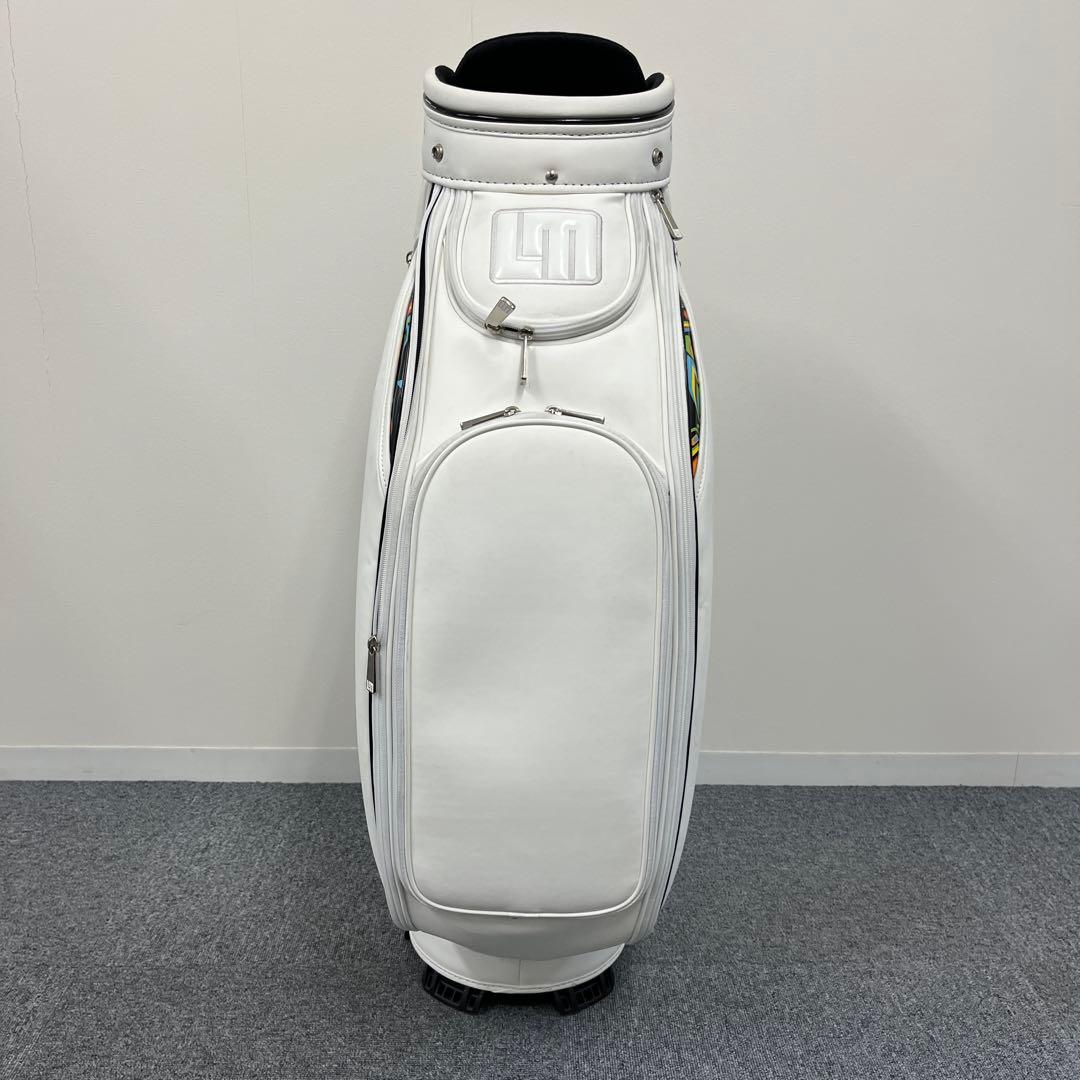 ラウドマウス キャディバッグ シャガデリックホワイト