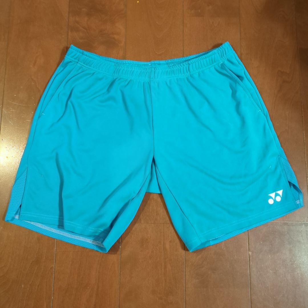 【超美品】YONEX　メンズニットハーフパンツ　2025バドミントン日本代表