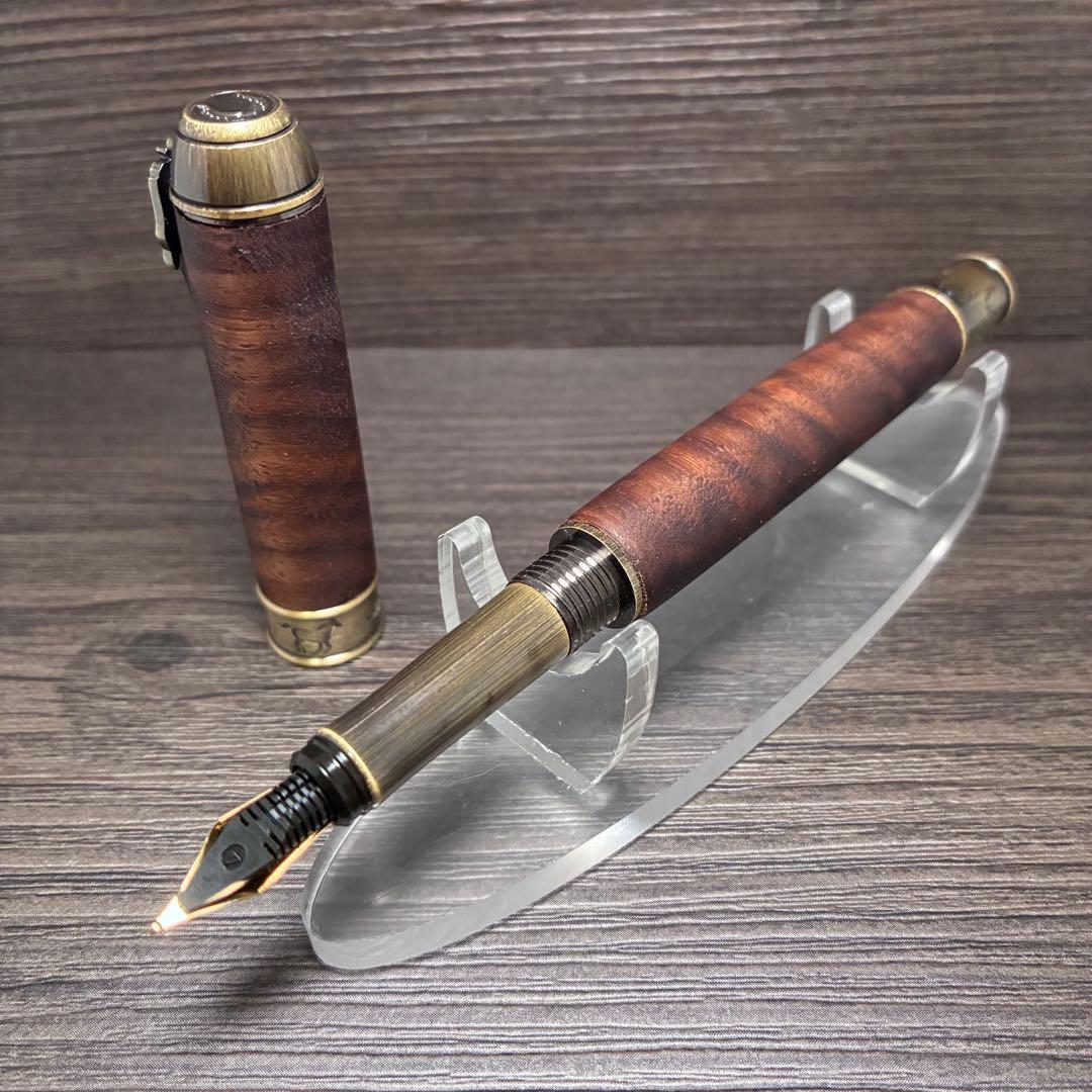 【馬万年筆】ウォールナット