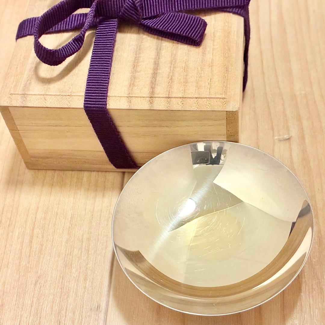 ¥9800→値下げ！純銀 銀杯 シルバー 貴金属 記念品 大阪府 約50g 金杯