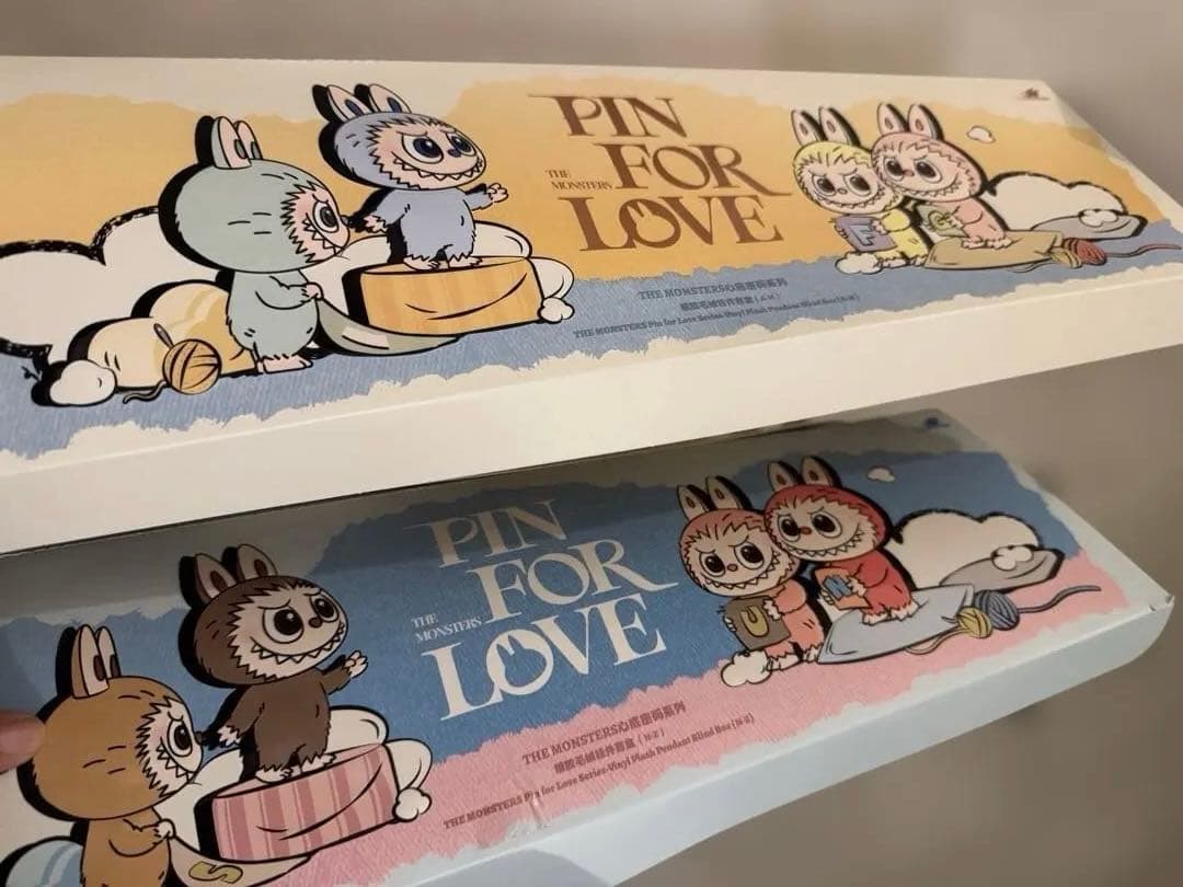 新品⭐︎まとめラブブ イニシャル ぬいぐるみ ペンダント セット