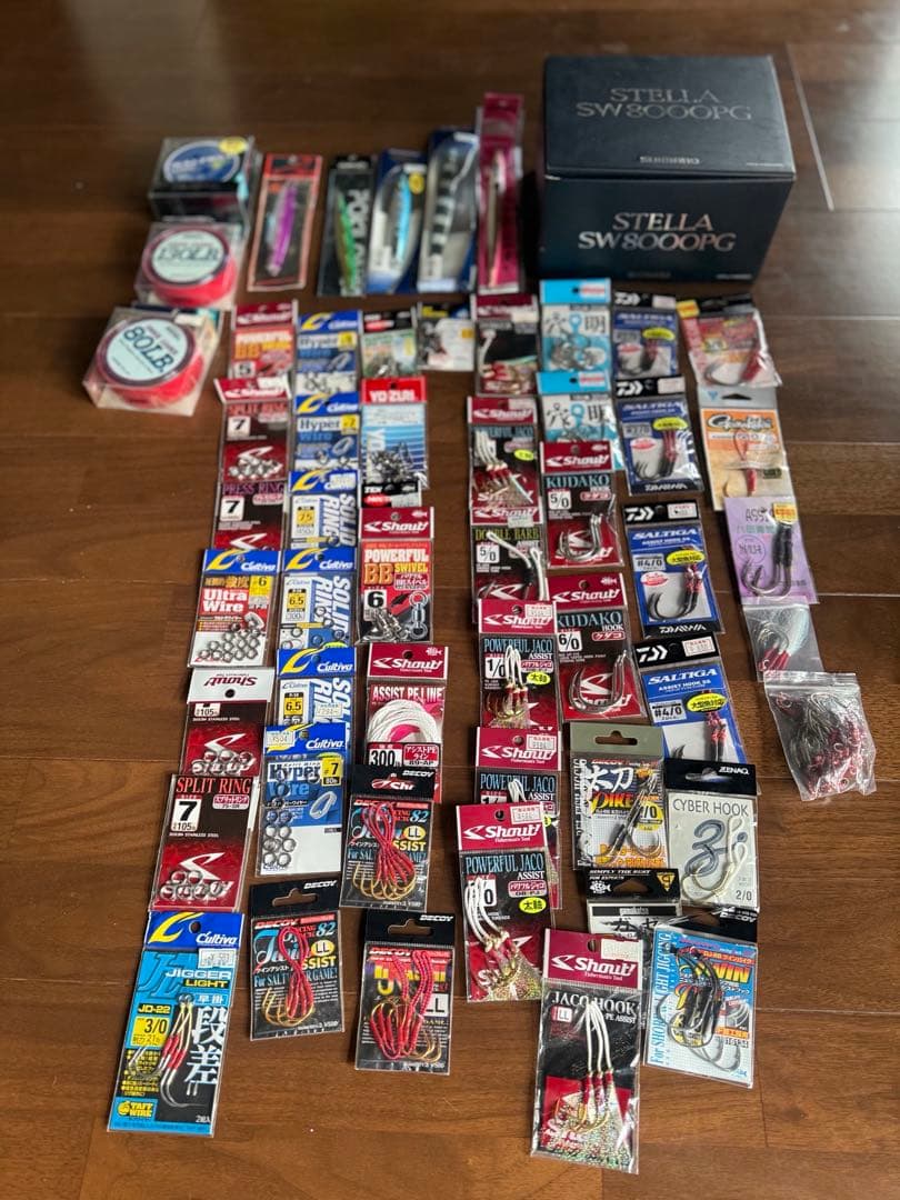 SHIMANO STELLA SW8000PG リールとルアーセット