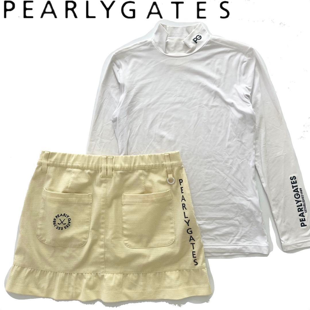 Pearlygates パーリーゲイツ　セットアップ　長袖　スカート ゴルフ　L