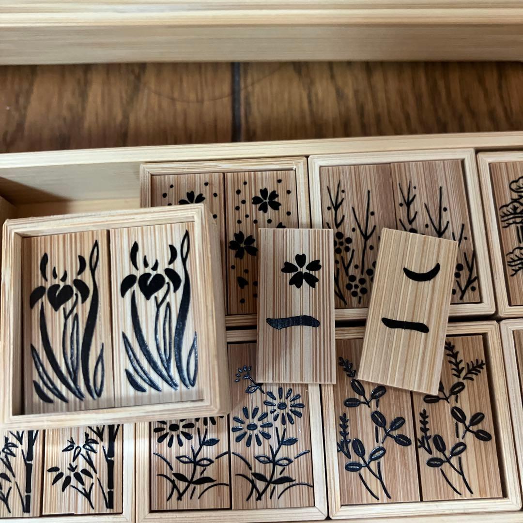 十種香札　白竹　美品