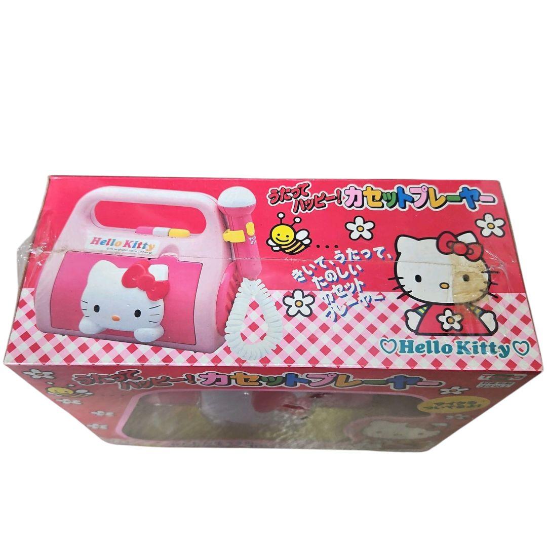 【未開封】TOHO ハローキティ うたってハッピー！ カセットプレーヤー 玩具