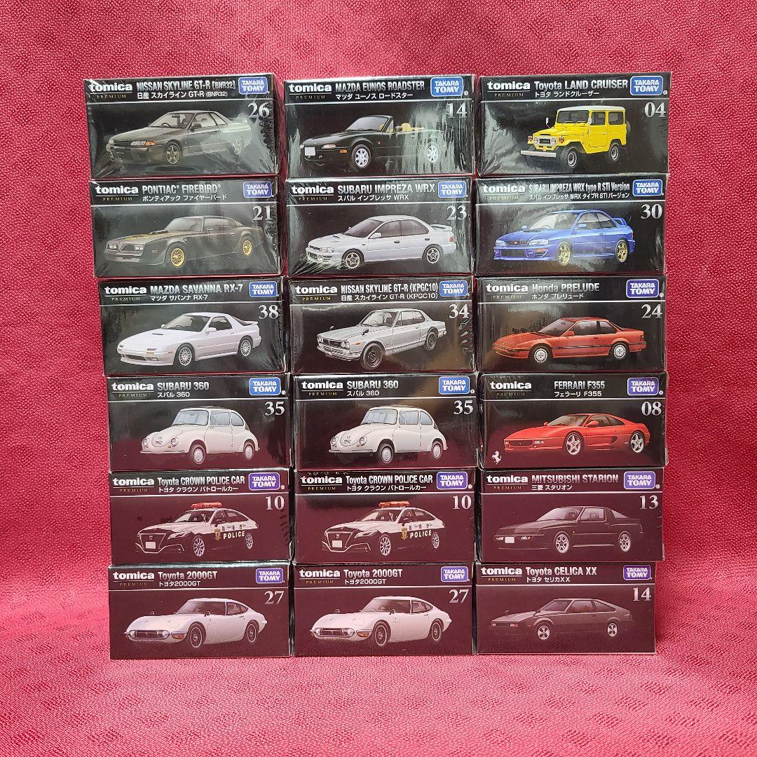 【ジャンク扱い】 未開封 タカラトミー トミカ プレミアム 56台 セット