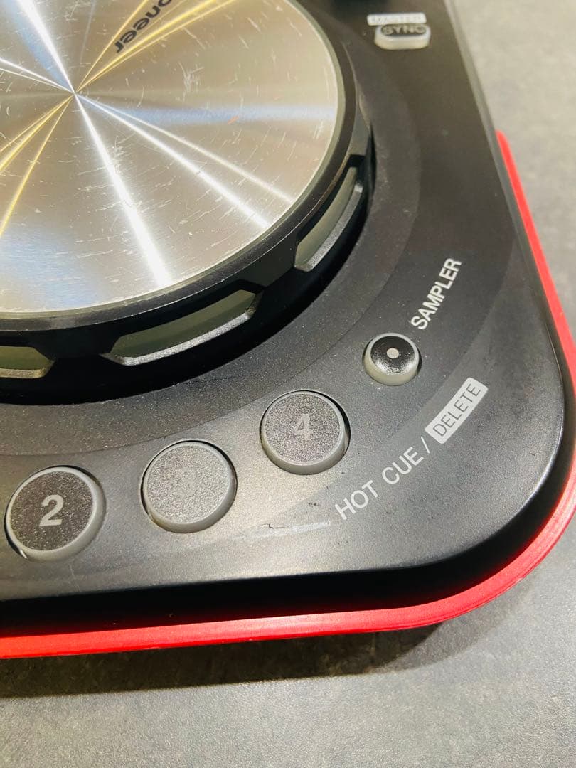 Pioneer DDJ-WEGO DJコントローラー パイオニア　レッド