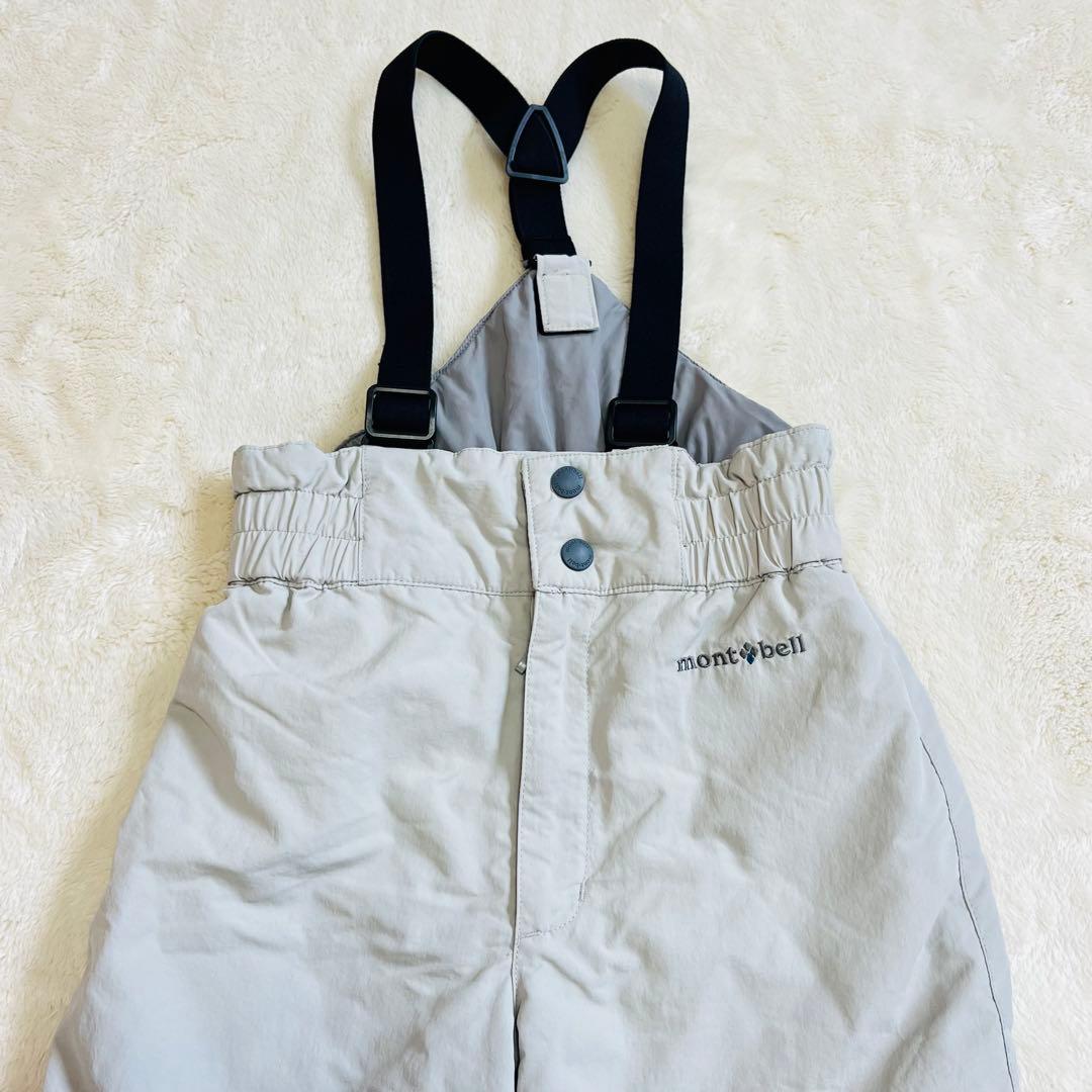 【美品✨】モンベル　mont-bell スキーウェア上下セット120 110 赤