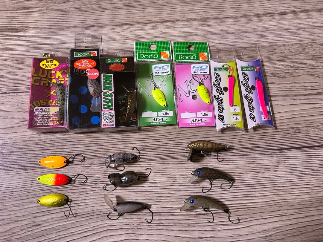 ロデオクラフト　エリアトラウトルアーセット